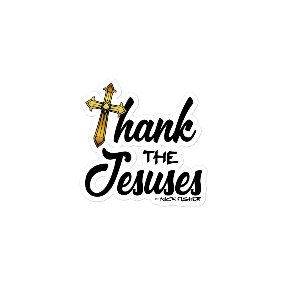 Thank the Jesuses Bubble-free stickers - Image 2