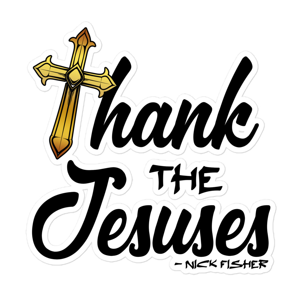 Thank the Jesuses Bubble-free stickers - Image 3