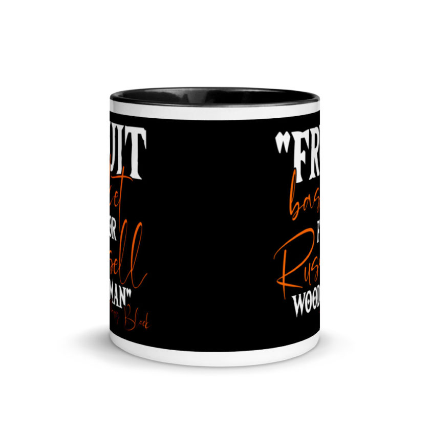 Fruit basket for Russell woodman  Mug with Color Inside - Image 3