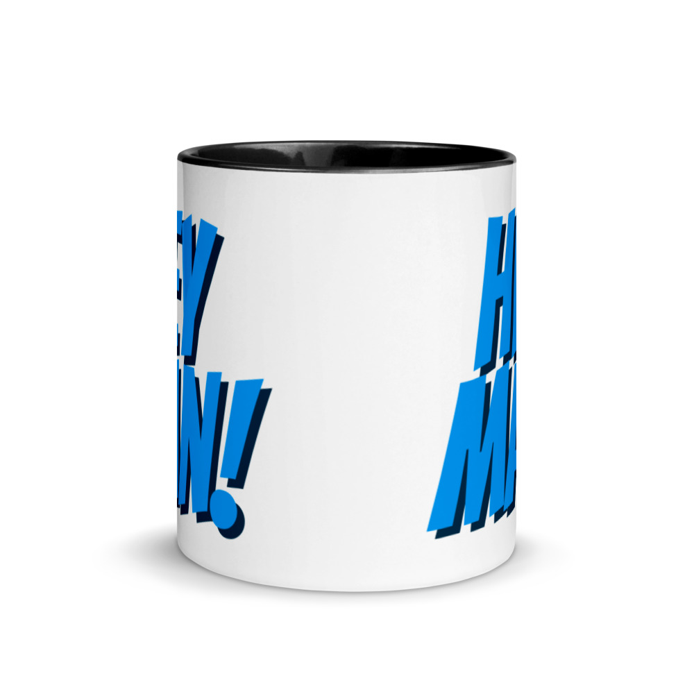 Hey Man! Joe Biden Mug with Color Inside - Image 3