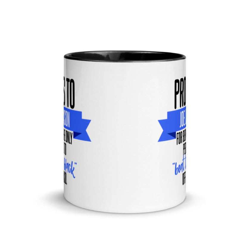 Props to Joe Jackson for being the only person to "beat the black" off his kid .  Mug with Color Inside - Image 3