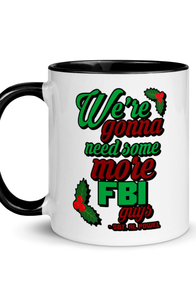 We're gonna need some more FBI guys.  Mug with Color Inside
