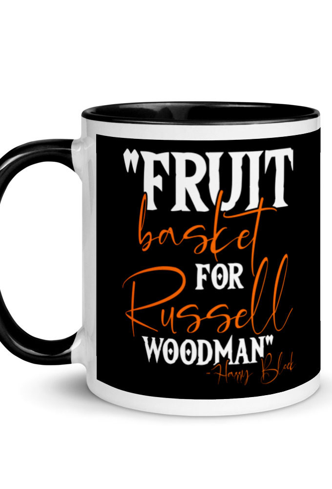 Fruit basket for Russell woodman  Mug with Color Inside