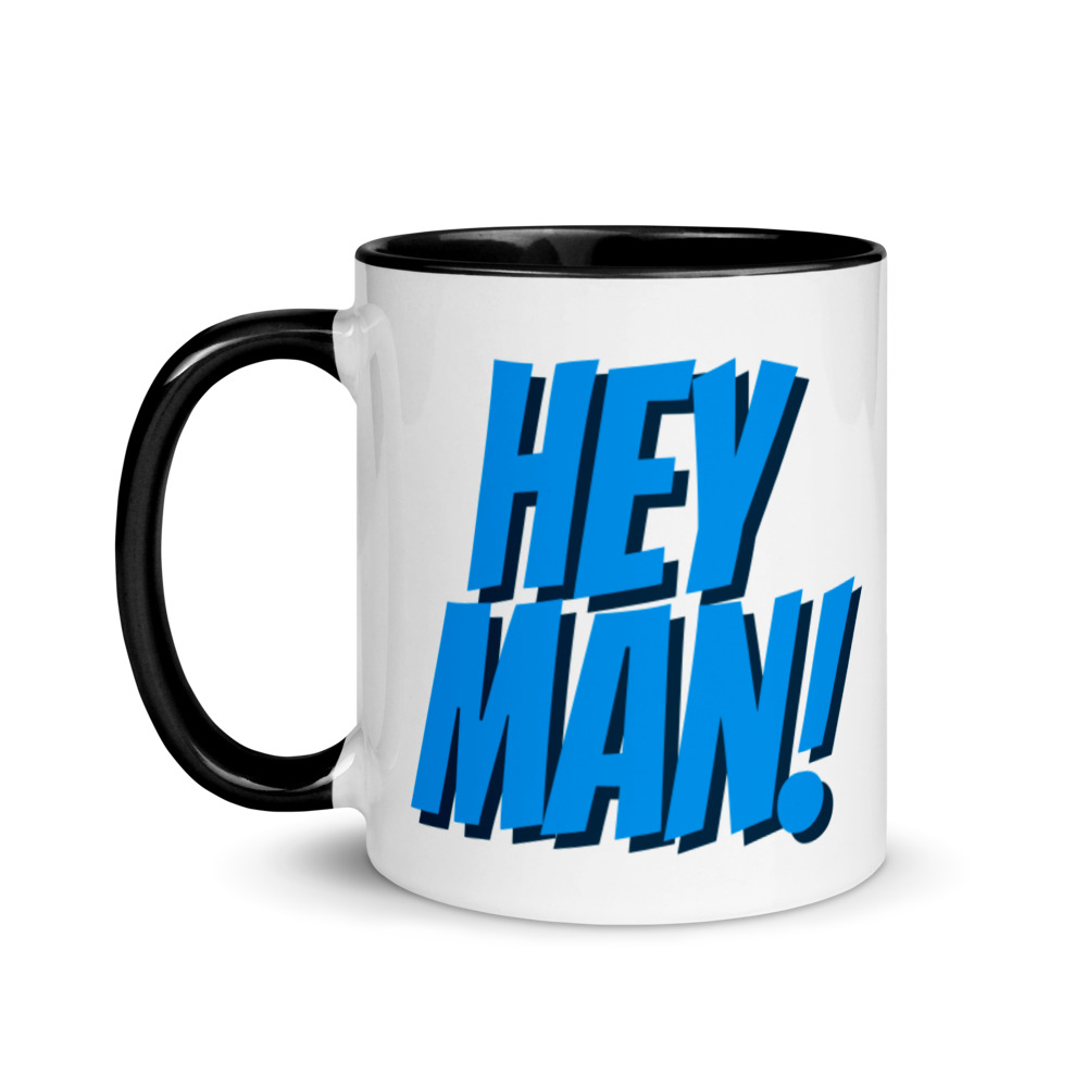 Hey Man! Joe Biden Mug with Color Inside