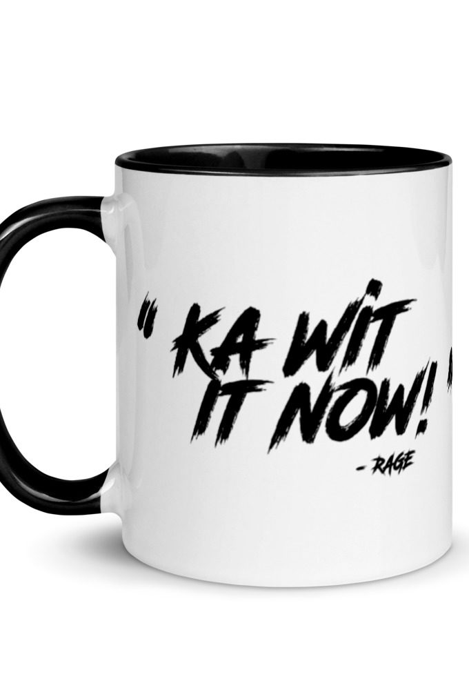Ka Wit it now!  Mug with Color Inside