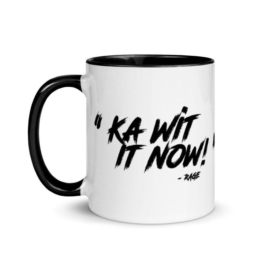 Ka Wit it now!  Mug with Color Inside