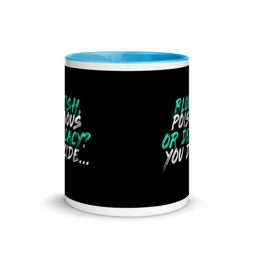 Blowfish, poisonous or delicacy…you decide. Mug with Color Inside - Image 11