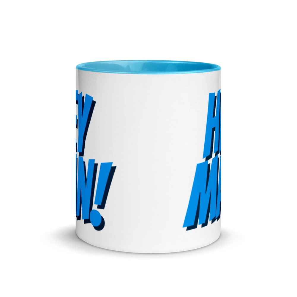 Hey Man! Joe Biden Mug with Color Inside - Image 11