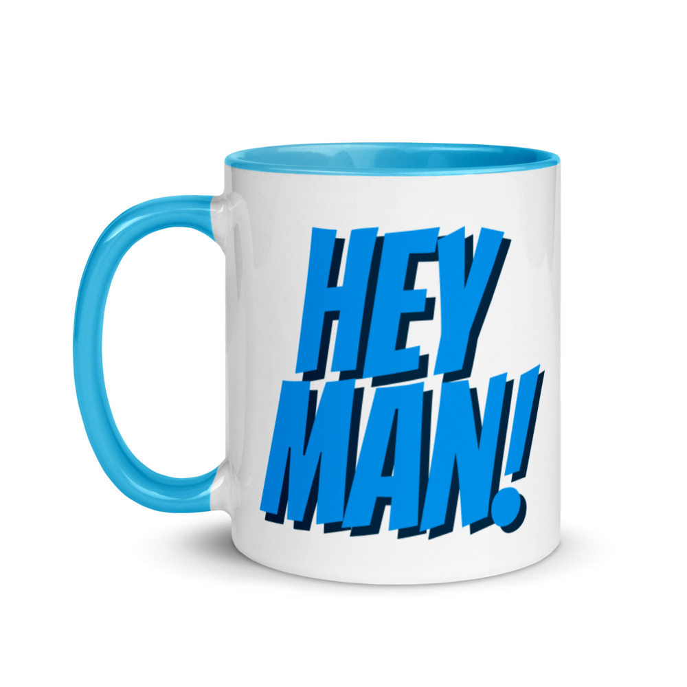 Hey Man! Joe Biden Mug with Color Inside - Image 12