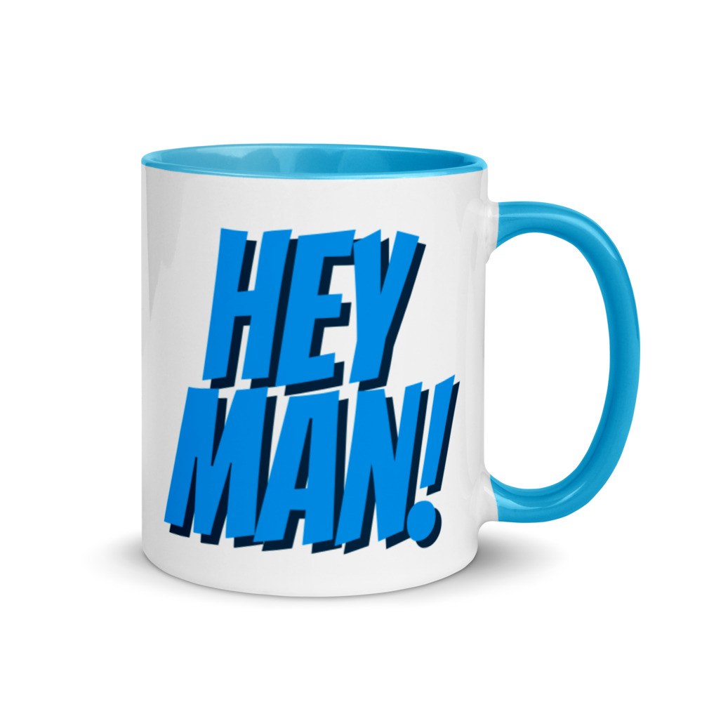 Hey Man! Joe Biden Mug with Color Inside - Image 10