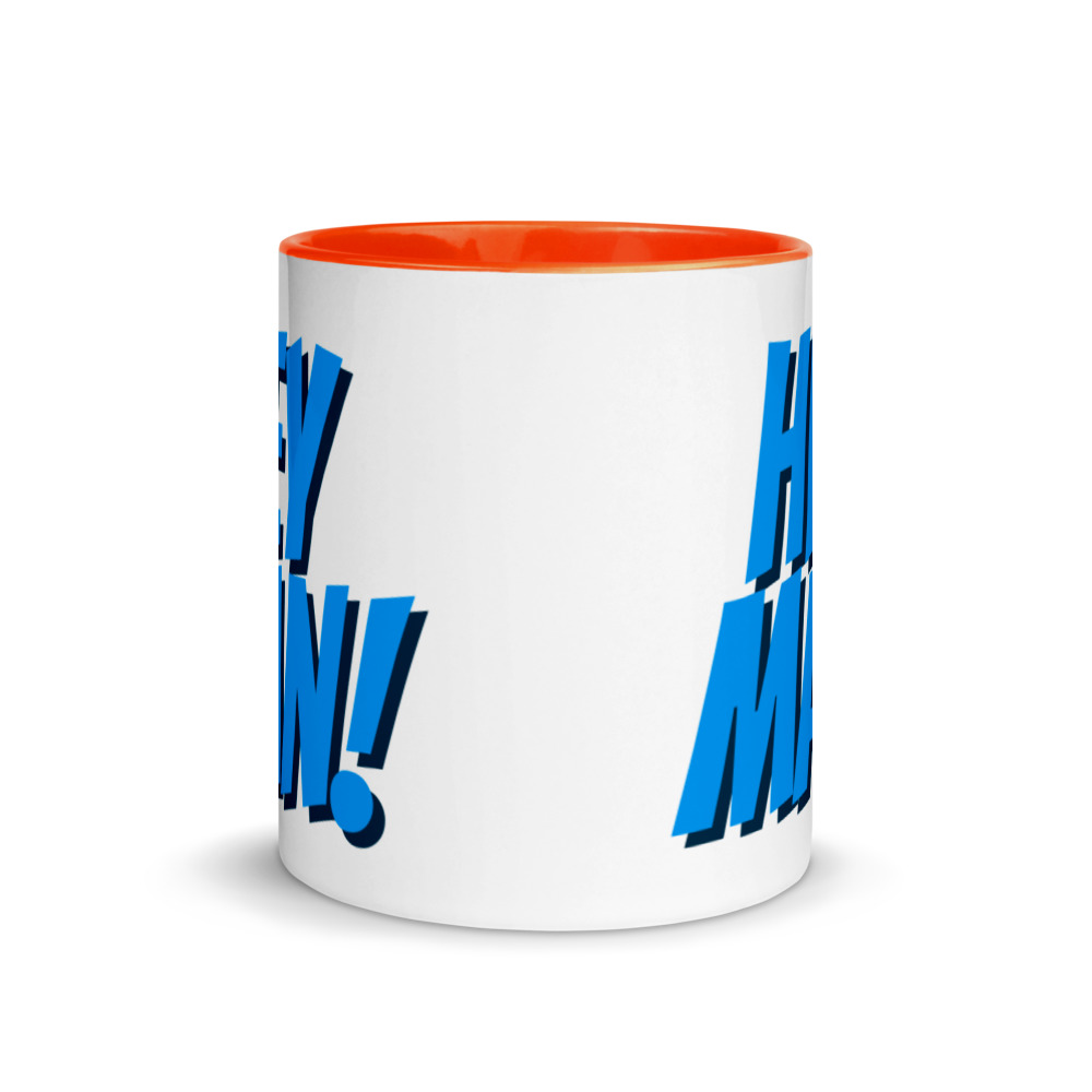 Hey Man! Joe Biden Mug with Color Inside - Image 8