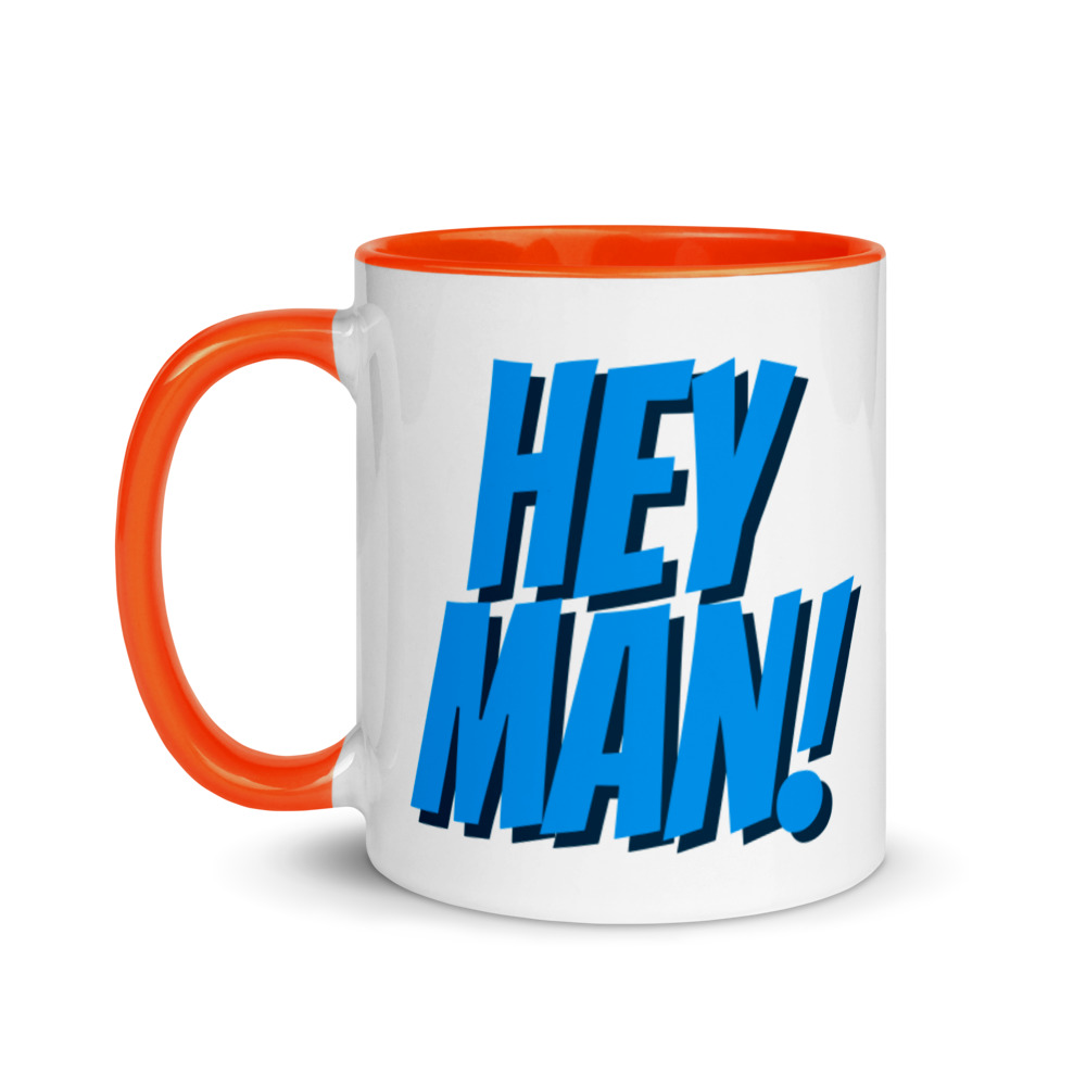 Hey Man! Joe Biden Mug with Color Inside - Image 9