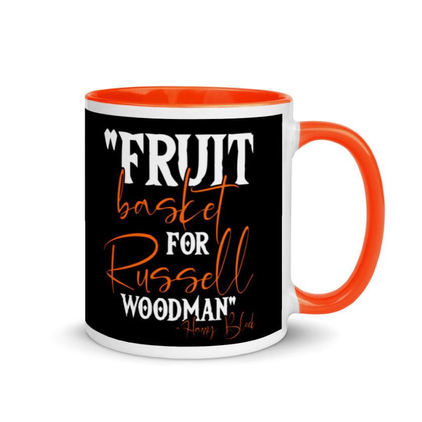 Fruit basket for Russell woodman  Mug with Color Inside - Image 7
