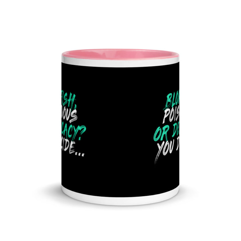 Blowfish, poisonous or delicacy…you decide. Mug with Color Inside - Image 14