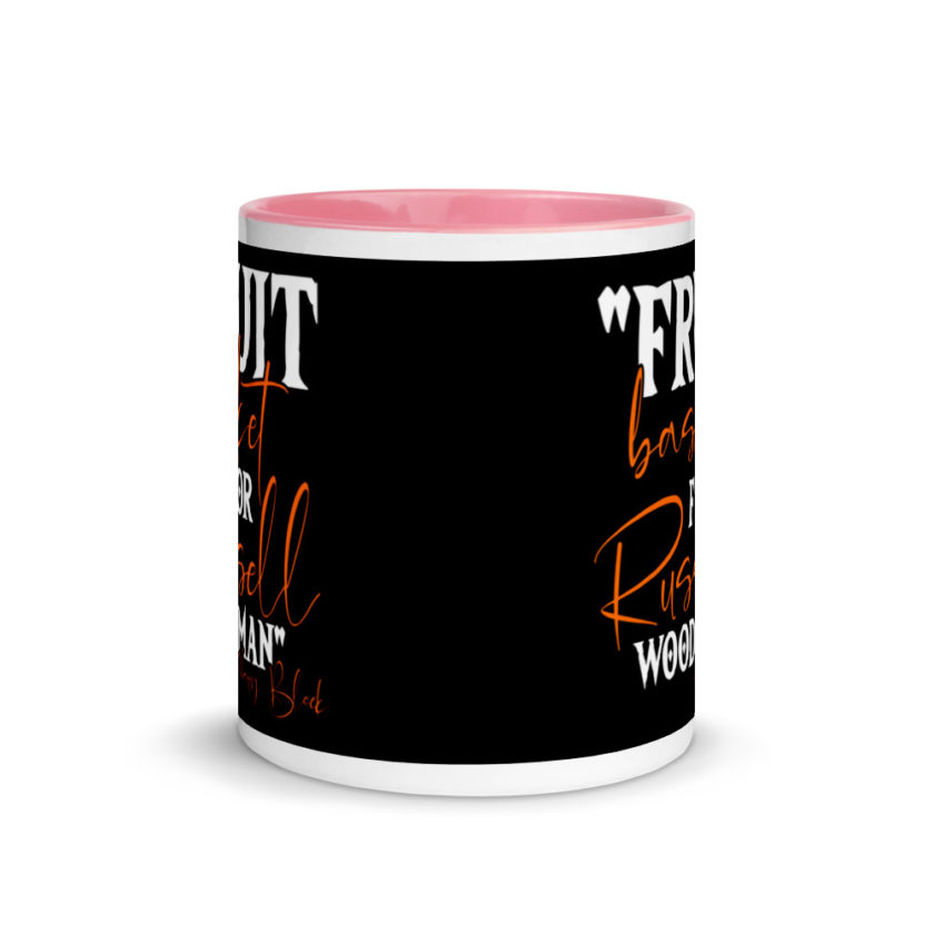 Fruit basket for Russell woodman  Mug with Color Inside - Image 14