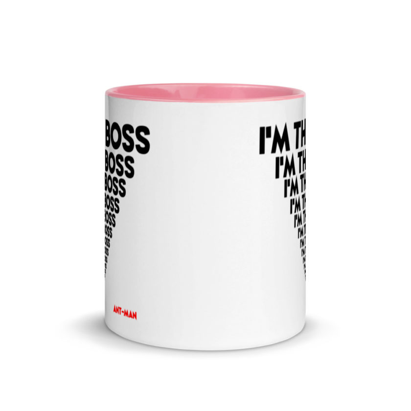 I'm the boss, I'm the boss I'm the boss... Ant-Man  Mug with Color Inside - Image 14