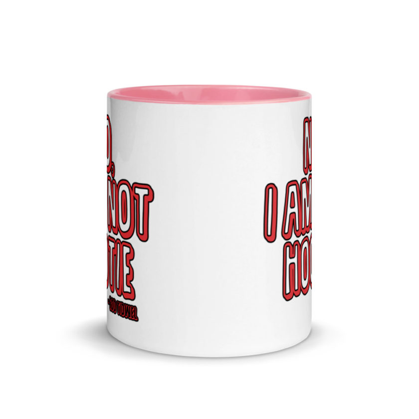 No I am not hootie. Mug with Color Inside - Image 14