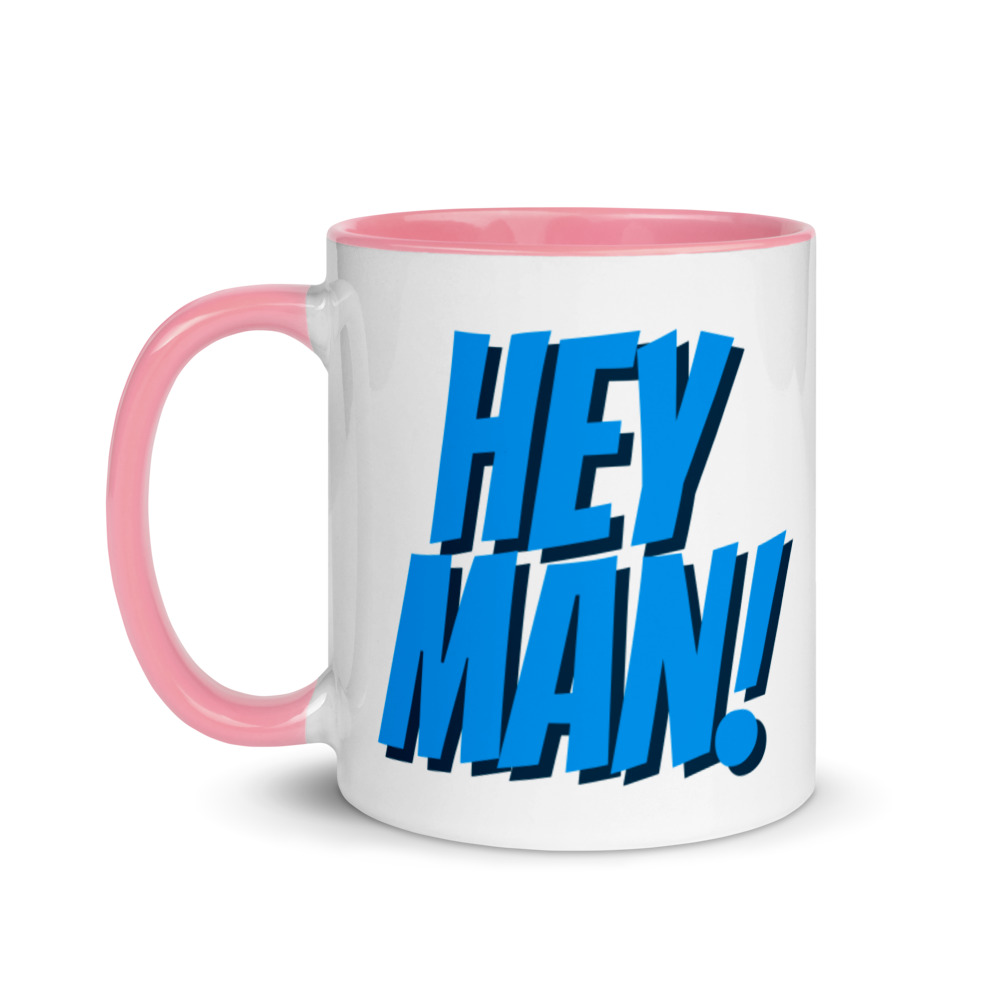 Hey Man! Joe Biden Mug with Color Inside - Image 15