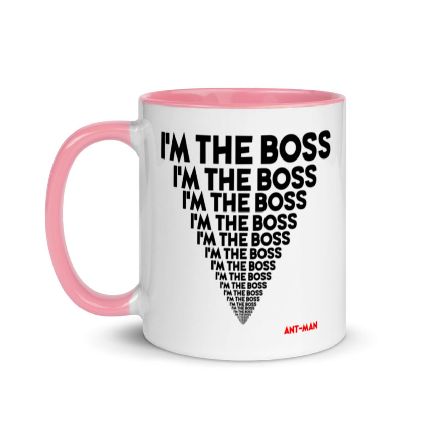 I'm the boss, I'm the boss I'm the boss... Ant-Man  Mug with Color Inside - Image 15