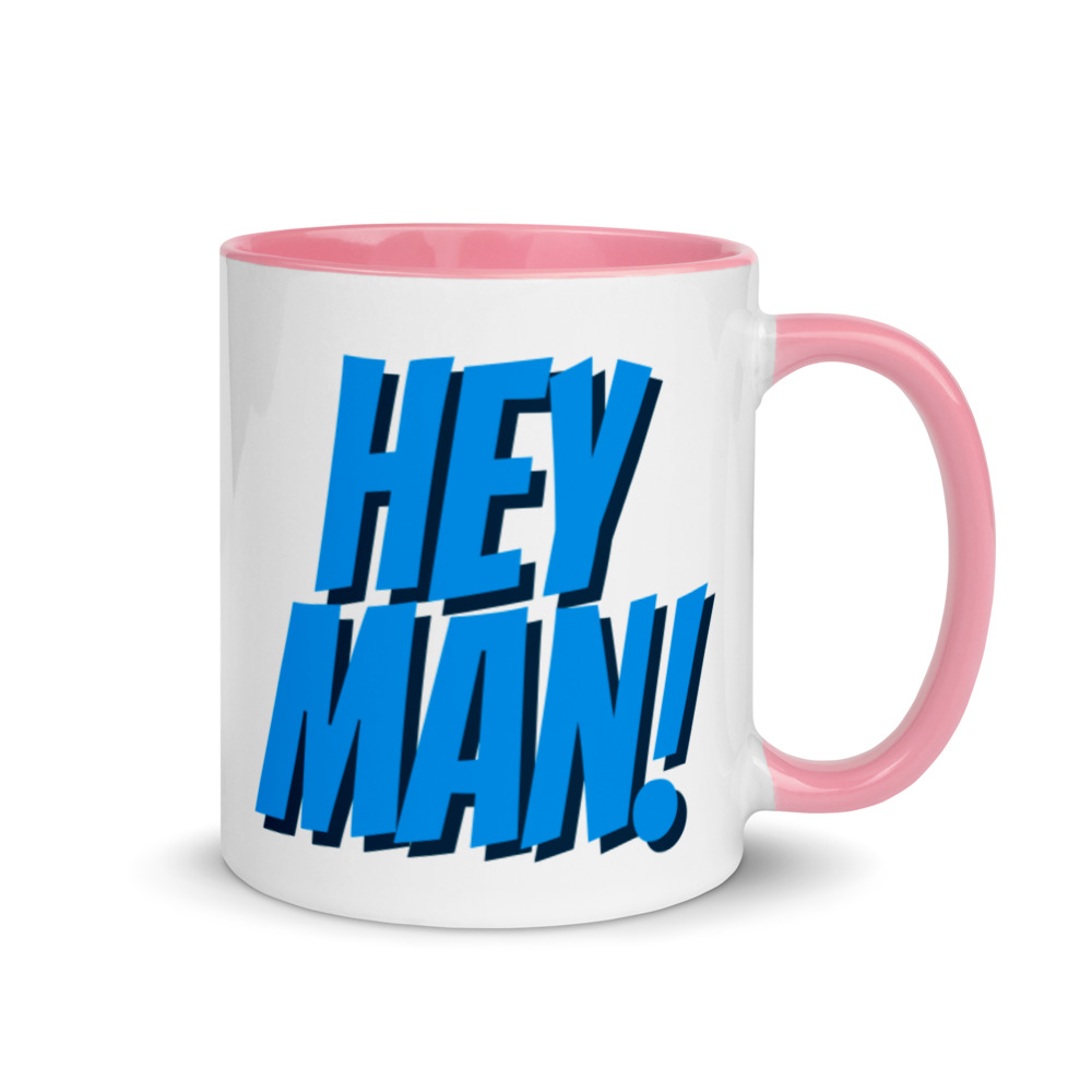 Hey Man! Joe Biden Mug with Color Inside - Image 13
