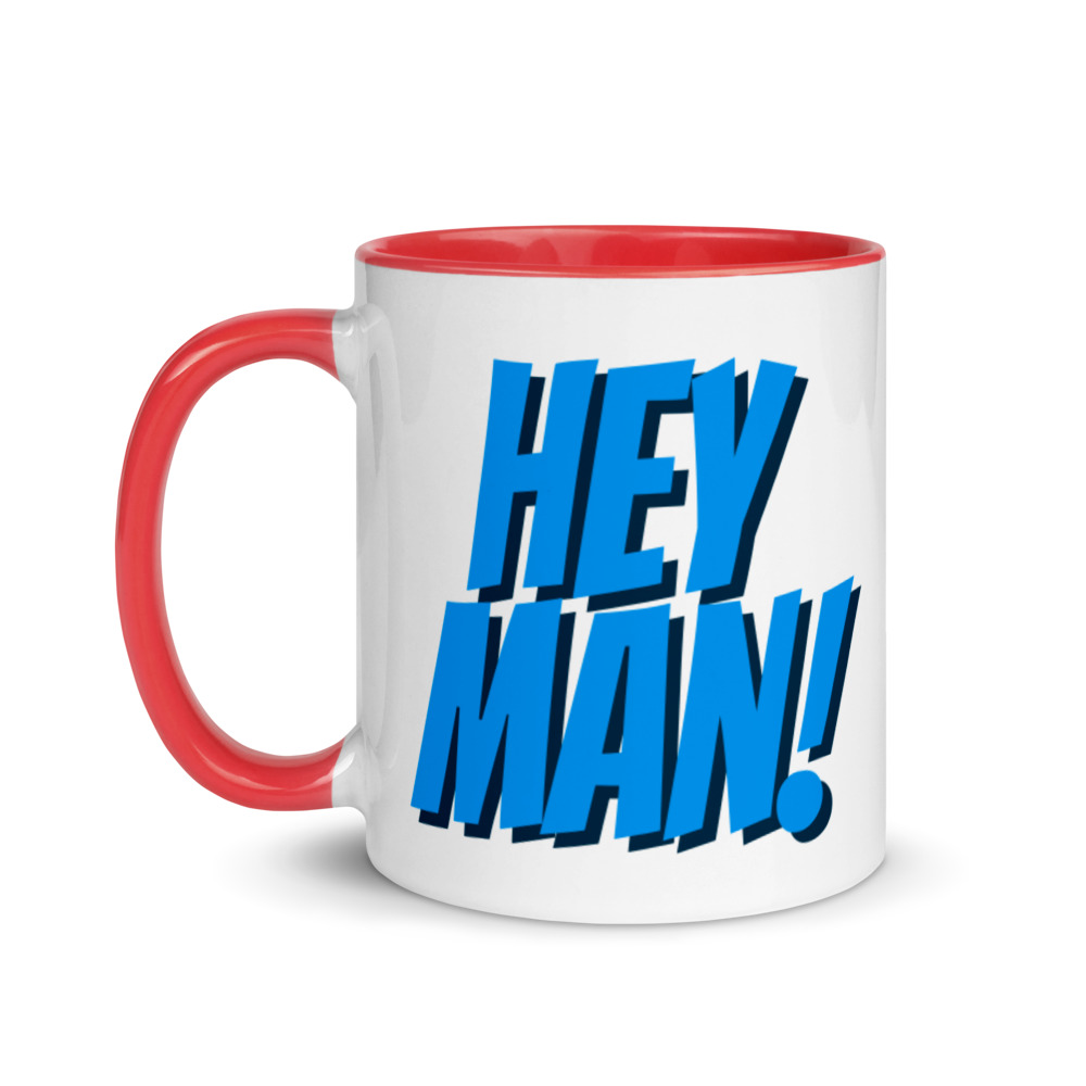 Hey Man! Joe Biden Mug with Color Inside - Image 6