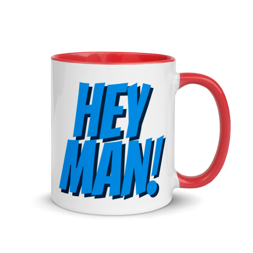 Hey Man! Joe Biden Mug with Color Inside - Image 4
