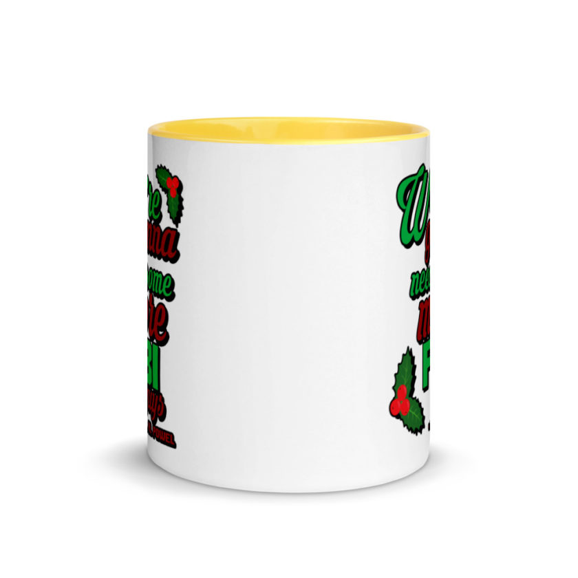 We're gonna need some more FBI guys.  Mug with Color Inside - Image 17