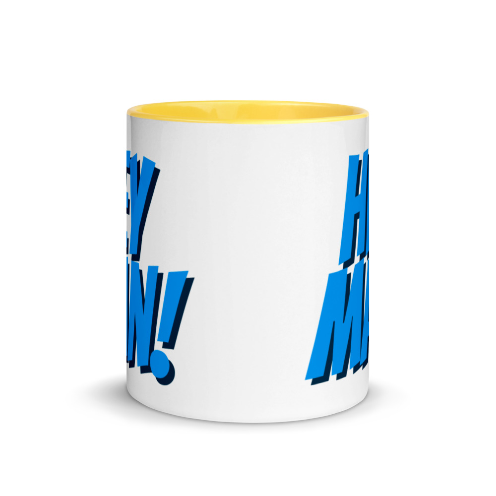 Hey Man! Joe Biden Mug with Color Inside - Image 17