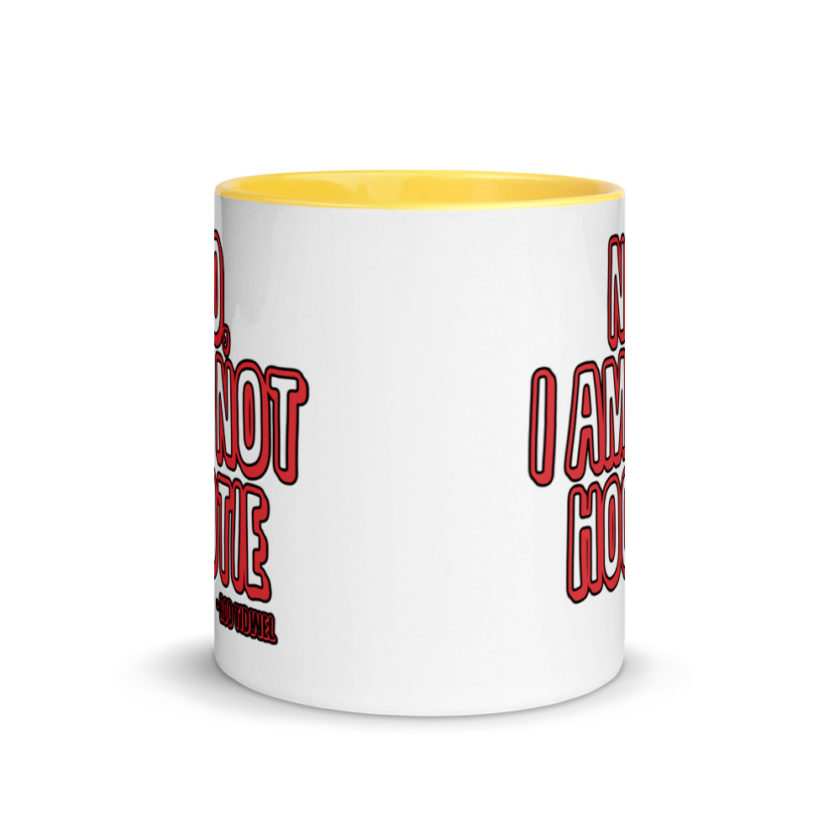 No I am not hootie. Mug with Color Inside - Image 17