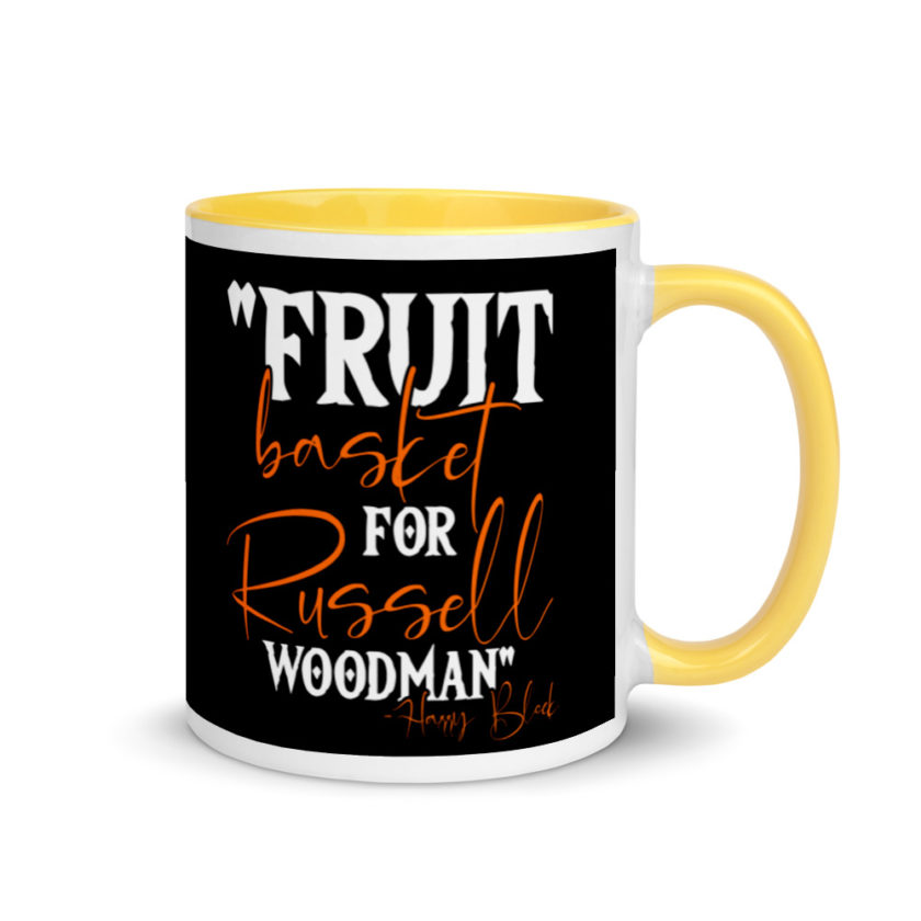Fruit basket for Russell woodman  Mug with Color Inside - Image 16