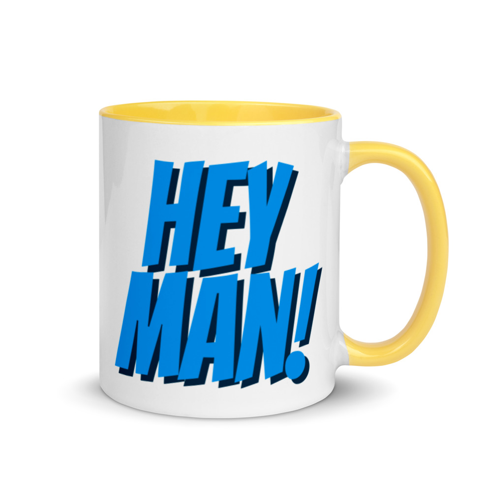 Hey Man! Joe Biden Mug with Color Inside - Image 16