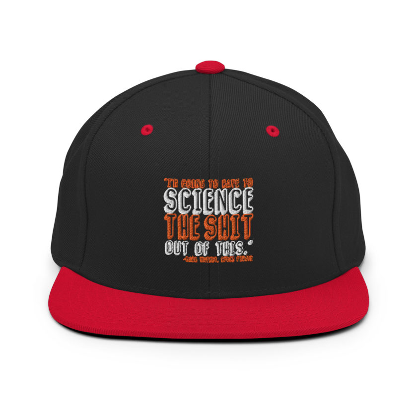 I'm going to have to science the shit out of this.  Snapback Hat - Image 4