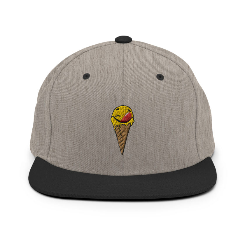 Self licking ice cream cone Snapback Hat - Image 15