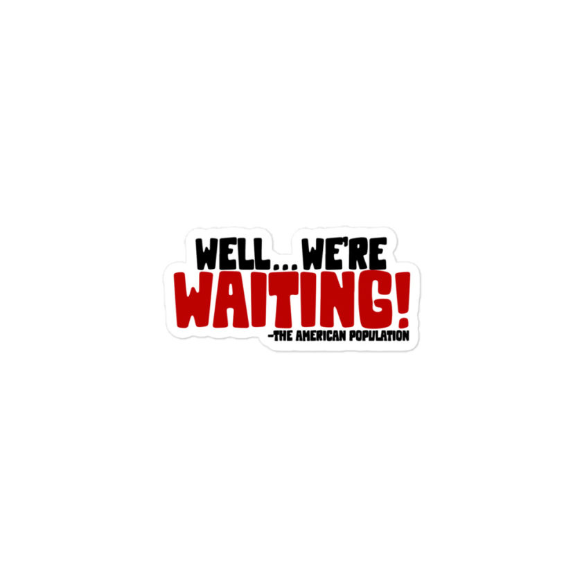 Well...we're waiting!  Bubble-free stickers - Image 2