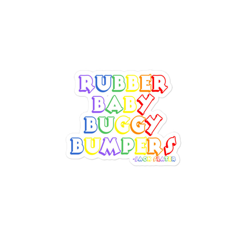 Rubber baby buggy bumpers  Bubble-free stickers - Image 2