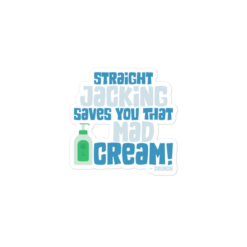 Straight jacking saves you that mad cream!  Bubble-free stickers - Image 2