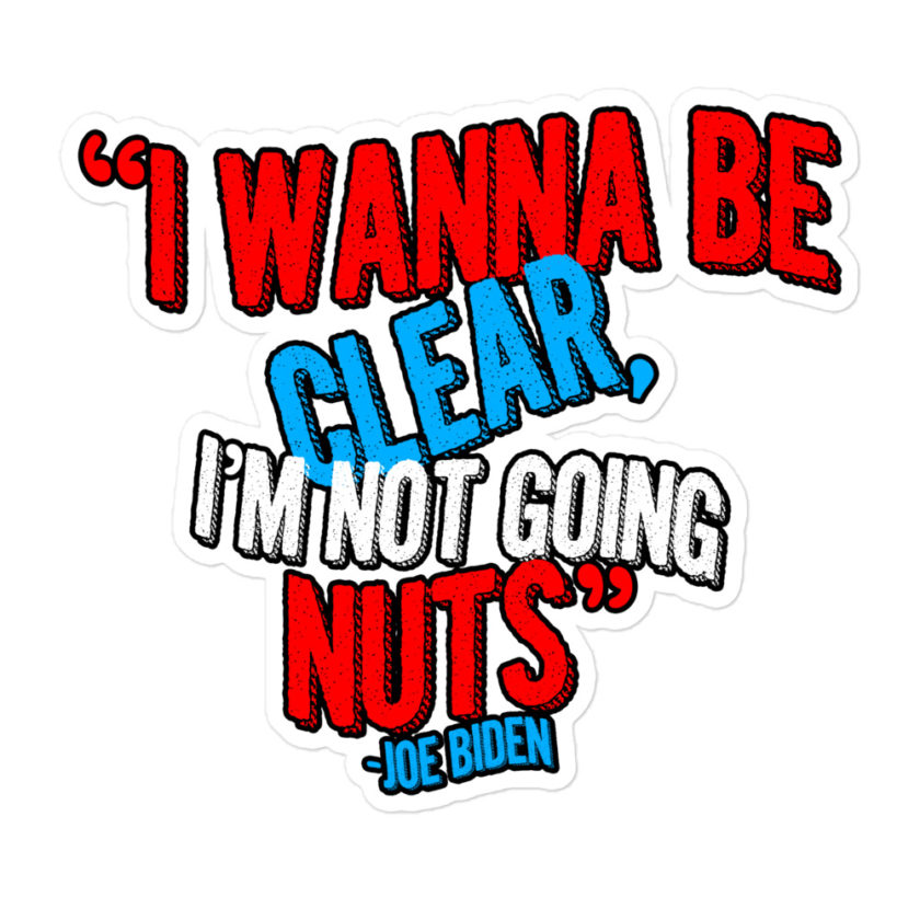 I wanna be clear, I'm not going nuts  Bubble-free stickers - Image 3