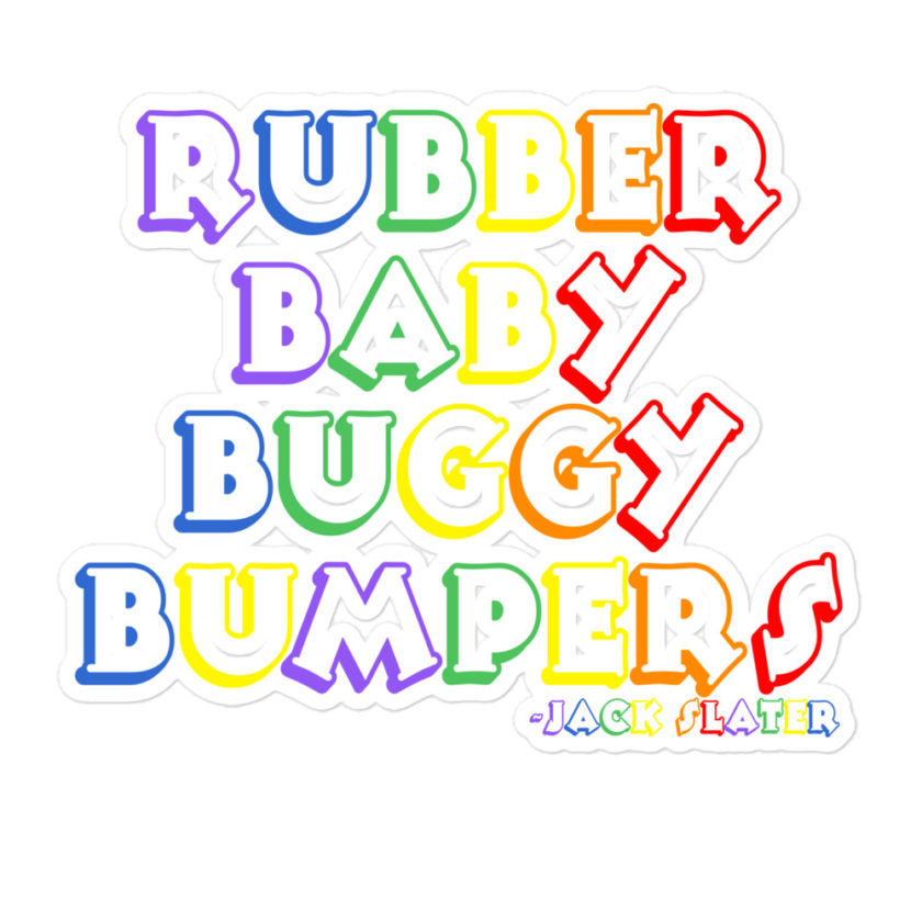Rubber baby buggy bumpers  Bubble-free stickers - Image 3