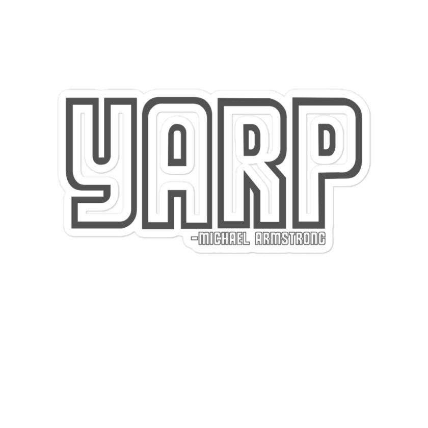 Yarp - Michael Armstrong, Hot Fuzz Bubble-free stickers - Image 3