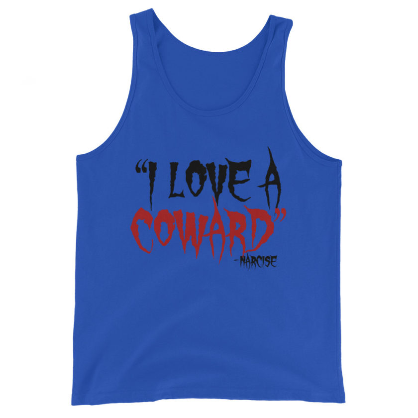 I love a coward narcissist - narcise Unisex Tank Top - Image 2