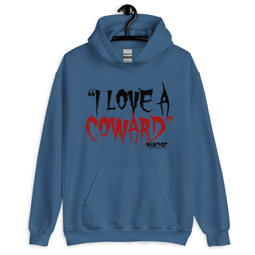 I love a coward narcissist - narcise Unisex Hoodie - Image 2