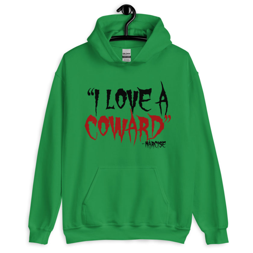 I love a coward narcissist - narcise Unisex Hoodie - Image 4