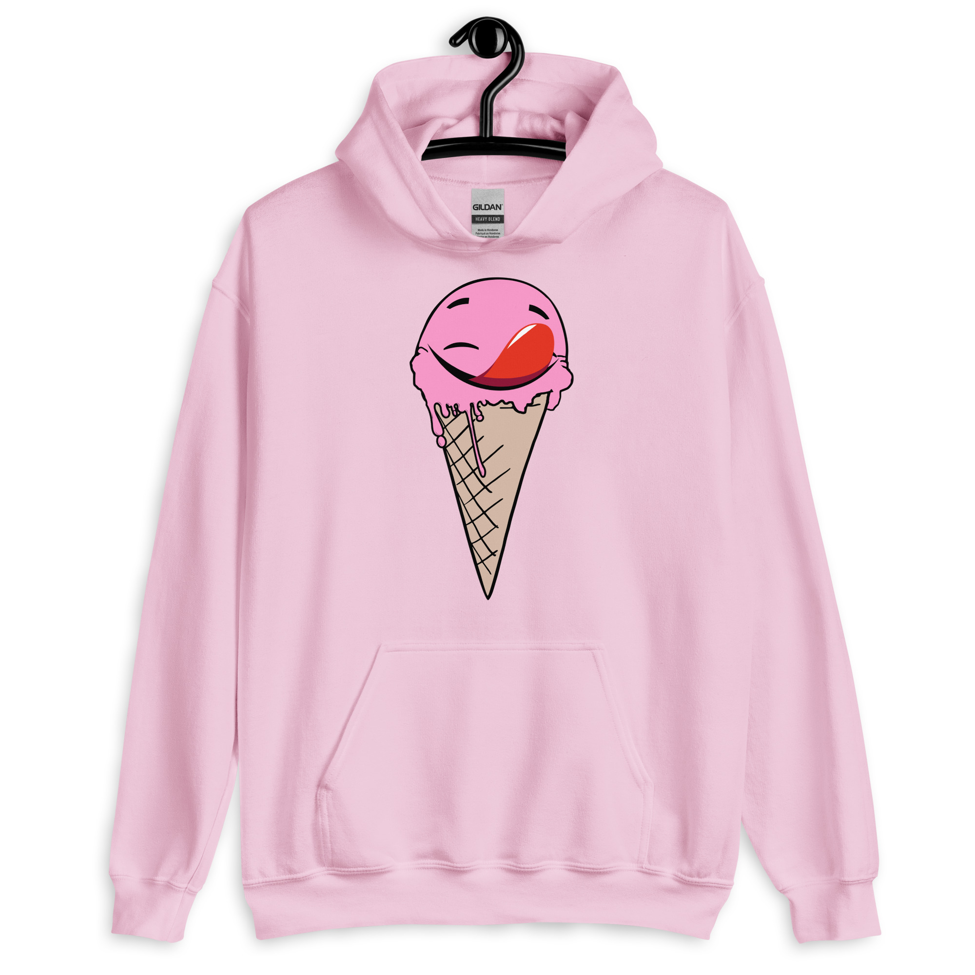 Self licking ice cream cone Unisex Hoodie