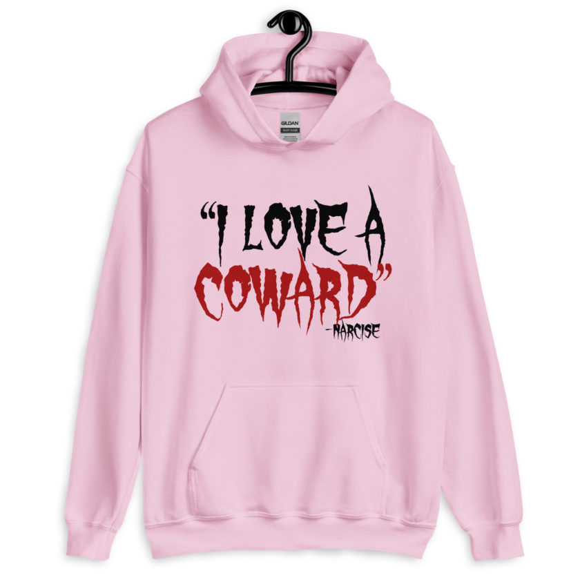 I love a coward narcissist - narcise Unisex Hoodie - Image 6