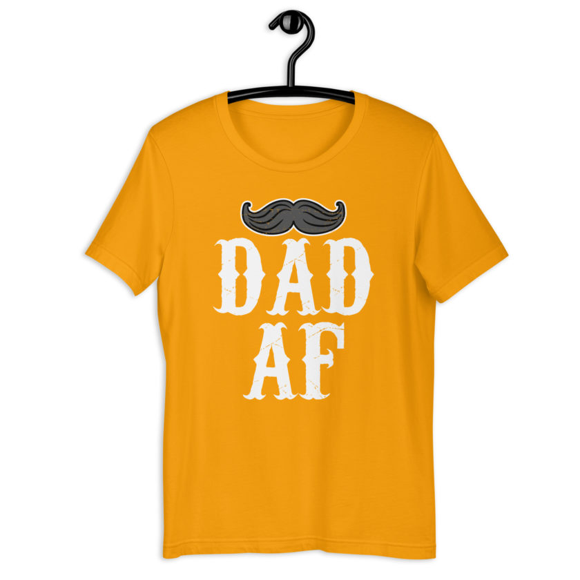 Dad AF Unisex t-shirt - Image 14