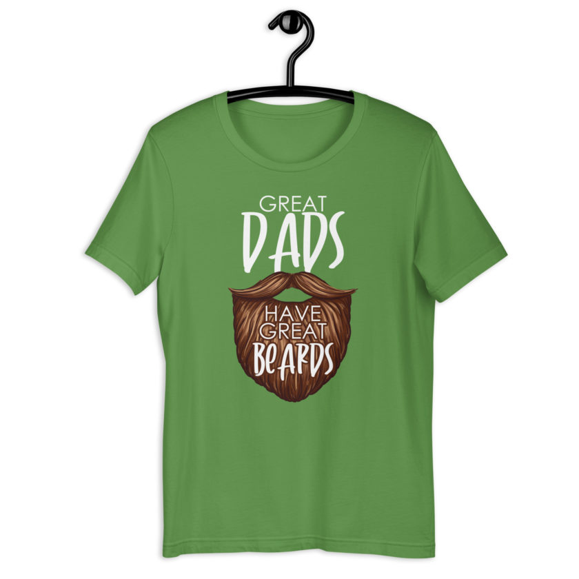 Great Dads have great beards  Unisex t-shirt - Image 9