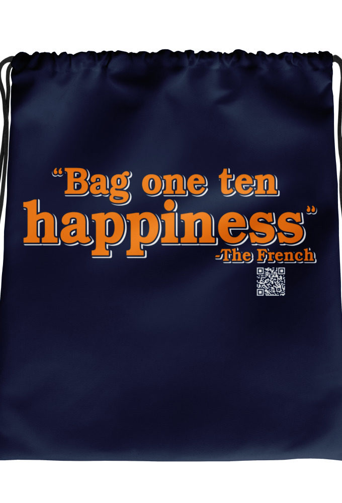Bag One Ten Happiness - The French Drawstring bag