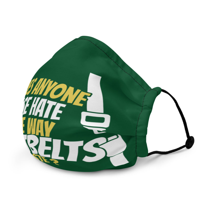 Does anyone else hate the way seatbelts taste ? Premium face mask - Image 4