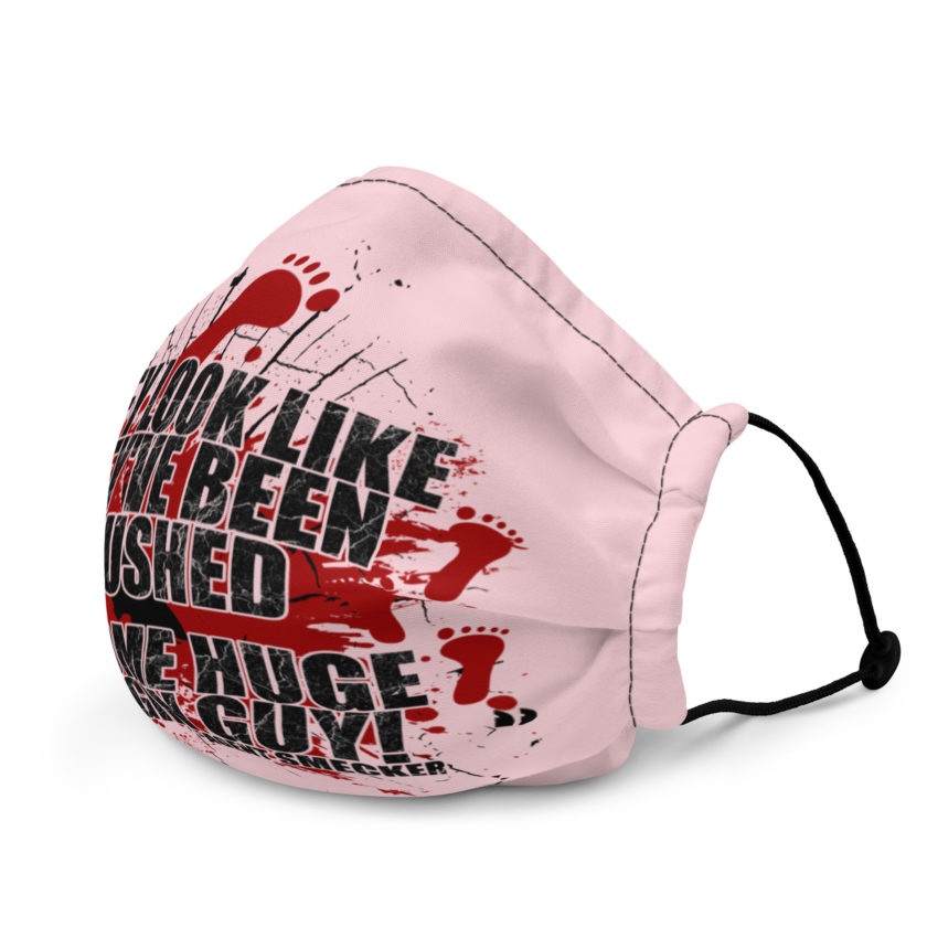 They look like they've been crushed by some huge friggin guy! Agent Smecker The Boondock Saints Premium face mask - Image 4