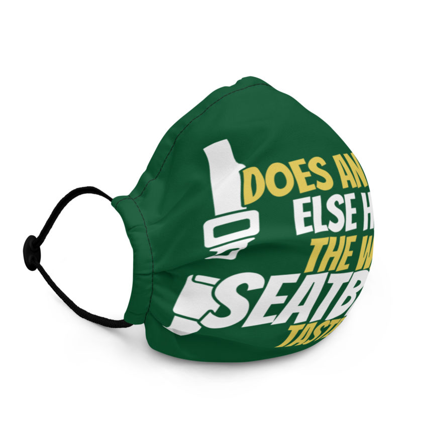 Does anyone else hate the way seatbelts taste ? Premium face mask - Image 3